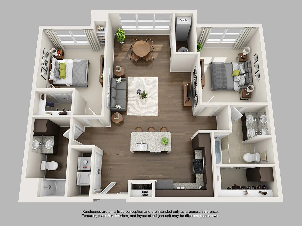 Floor plan Bass B2S