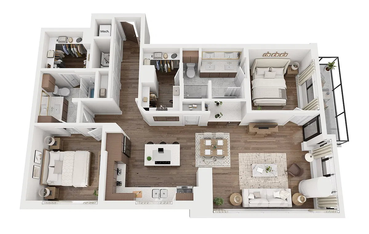 Floor plan N