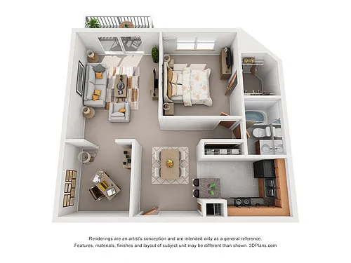 Floor plan Minnewaska