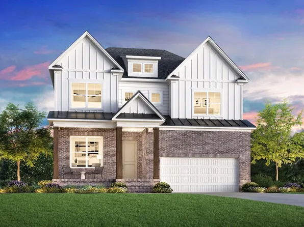 Selbourne with Basement Plan, Toll Brothers at the Crossing at Coal Mountain - Magnolia Co