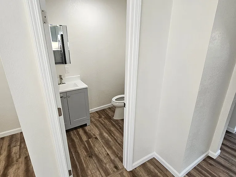 Half Bath-off kitchen