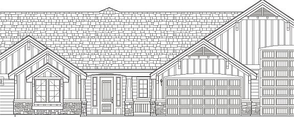 Plan 2640 - Elevation B