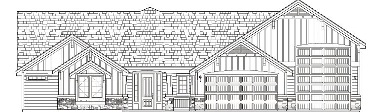 Plan 2640 - Elevation B