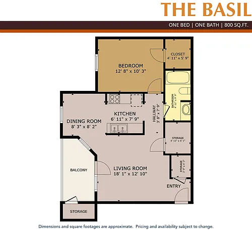 Floor plan The Basil