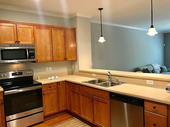 Kitchen Open to Living Area