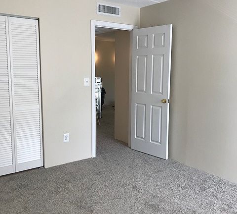 large sunny bedroom