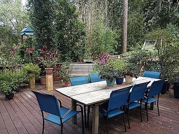 The deck