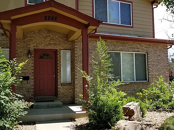 Close up of Front Door View