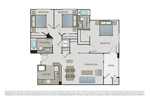 Floor plan Il Bergamo