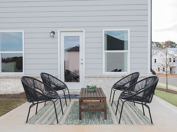 Enjoy your morning coffee at this private deck.