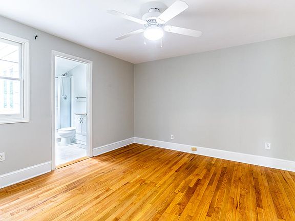 Primary bedroom with en-suite bath.