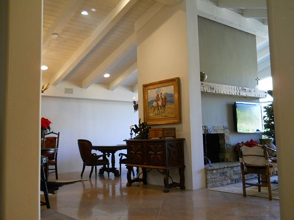 View upon entering home