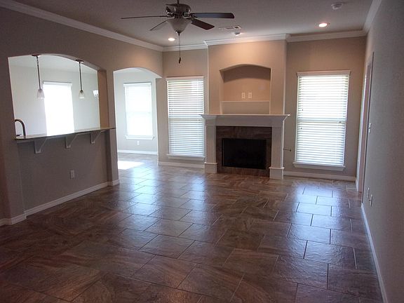 Front Room with gas log fireplace