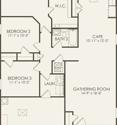 First Floor 3 br 2 ba