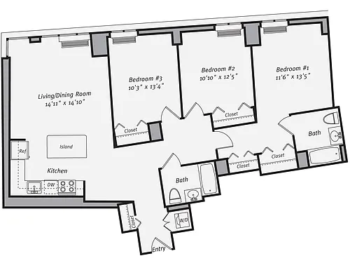Floor plan C1