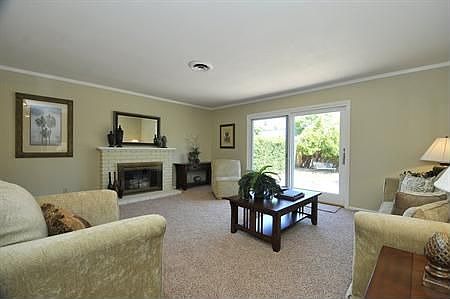 Light-filled living room