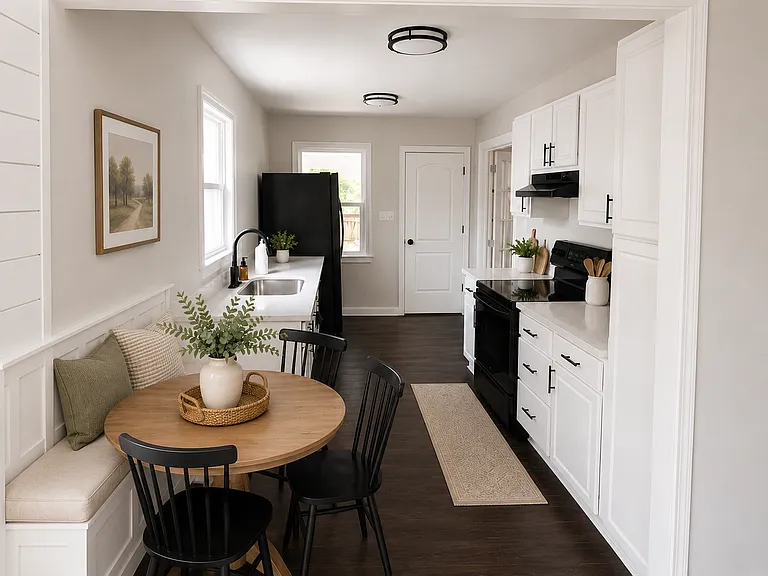 Furnished kitchen