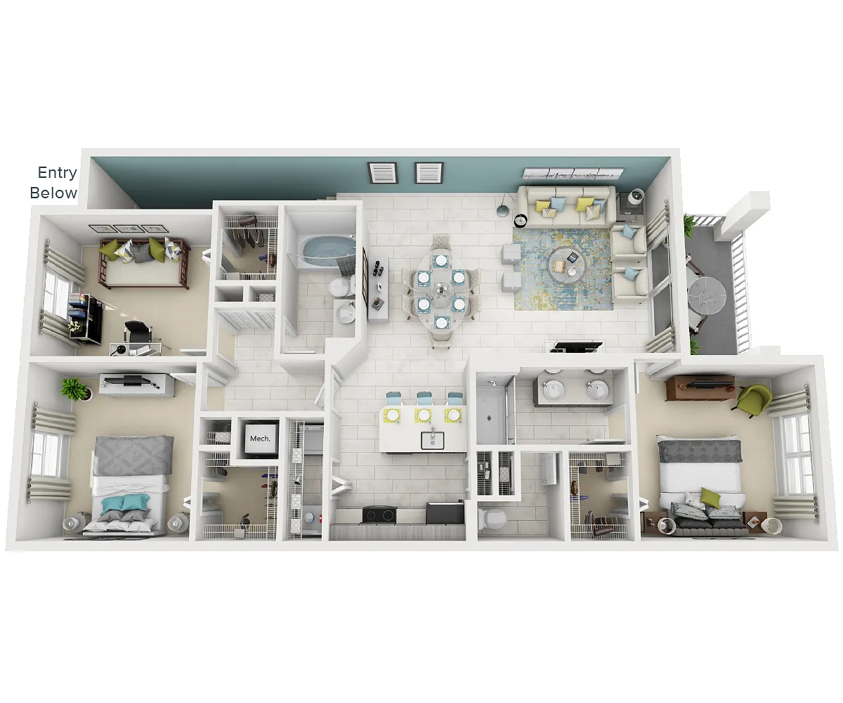 Floor plan C1-1399