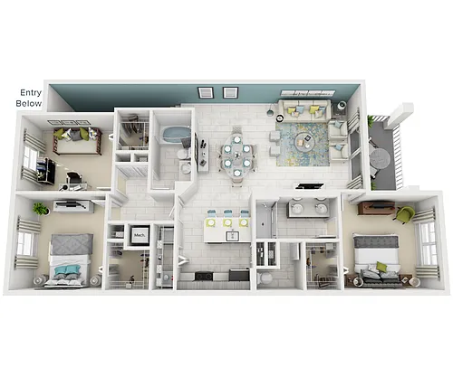 Floor plan C1-1399