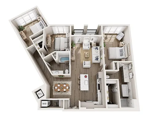 Floor plan C1