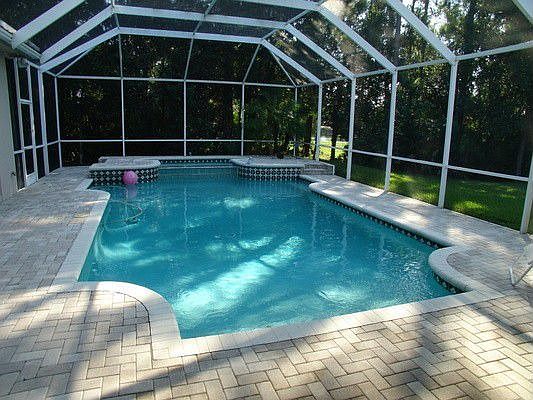 Oversized Pool and Spa