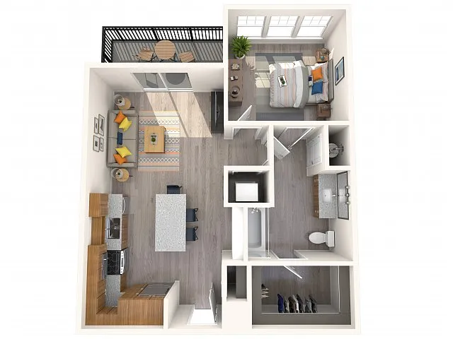 Floor plan Becket