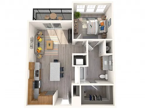 Floor plan Becket