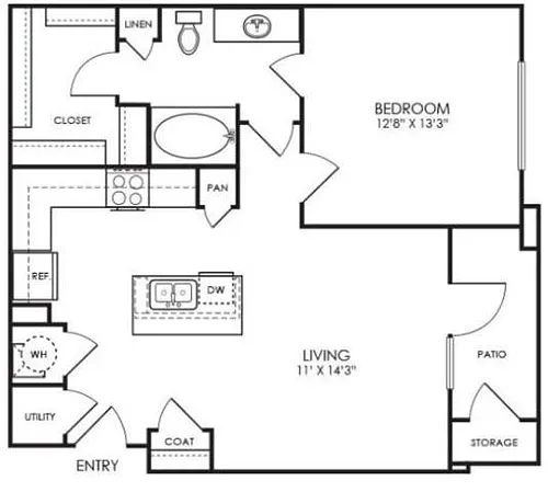 Floor plan A1