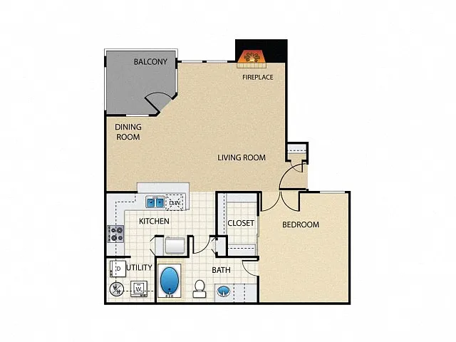 Floor plan Caribbean