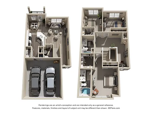 Floor plan C3TH