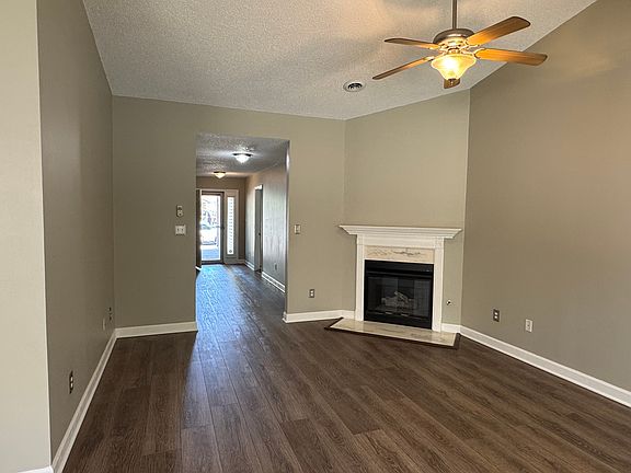 Living Room with gas fireplace