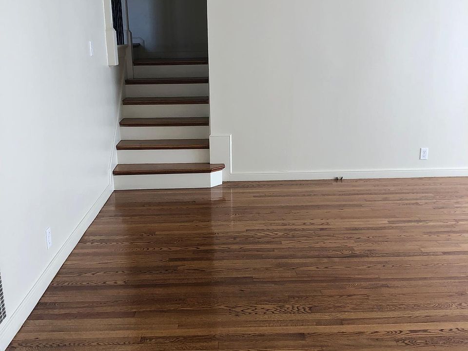 split level takes you to bathroom and bedroom