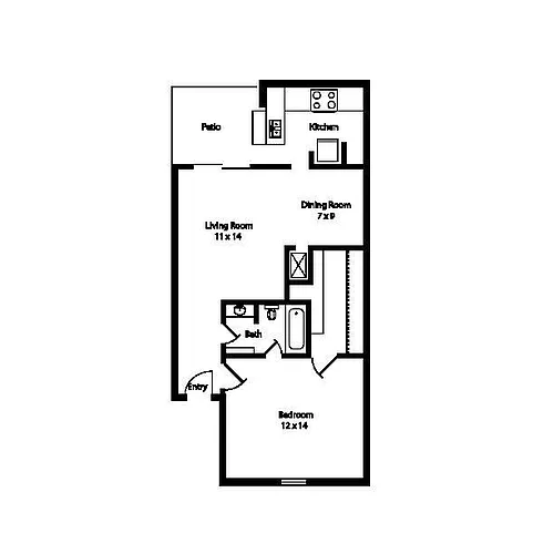 Floor plan A