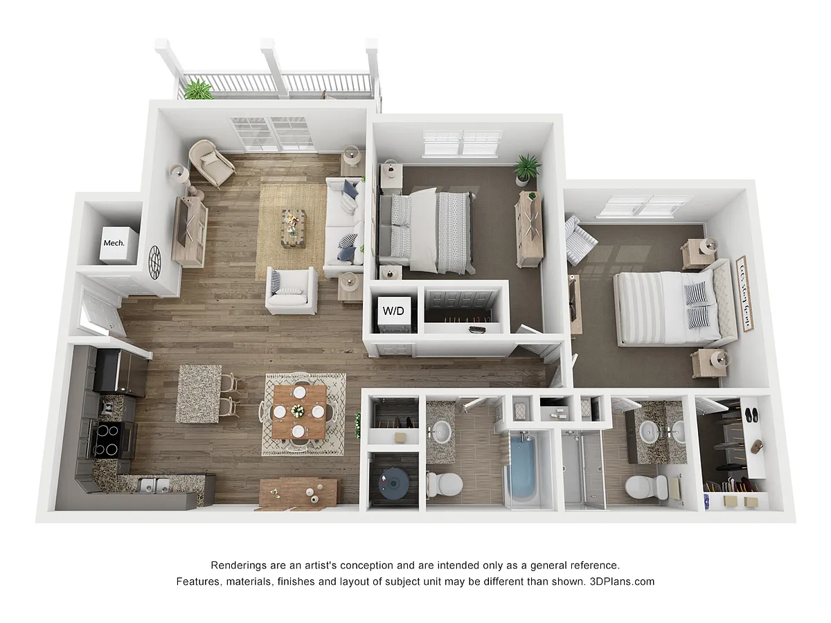 Floor plan Interior Unit Apartment