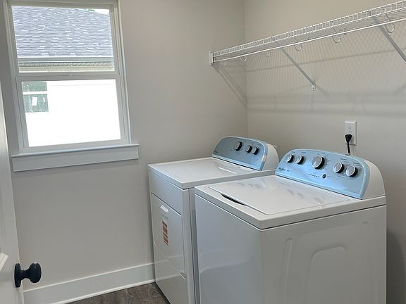 Second floor laundry room