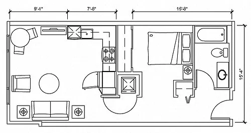 Floor plan oA10