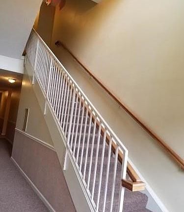 Stairway in foyer