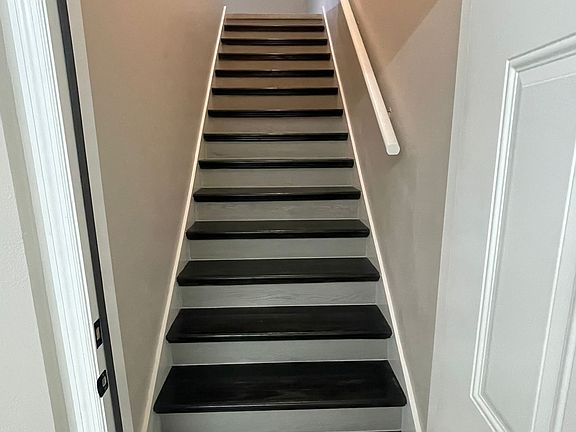 Stair entry.