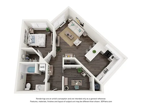 Floor plan Baker A
