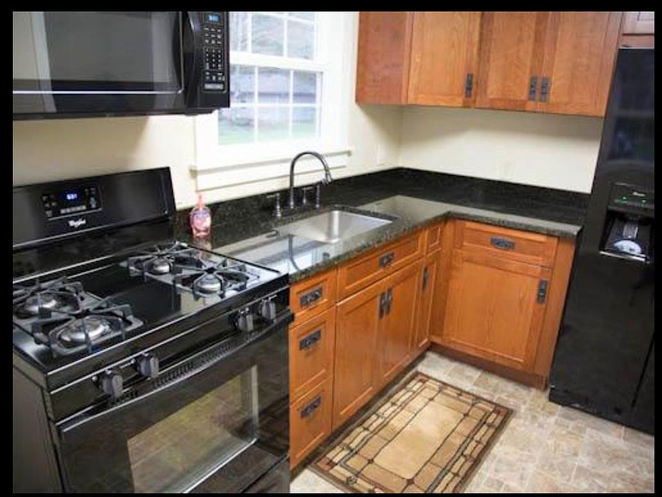 Custom Cherry cabinets with granite counters