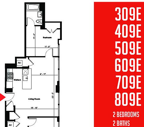 2nd image of 214 50th Ave #609E