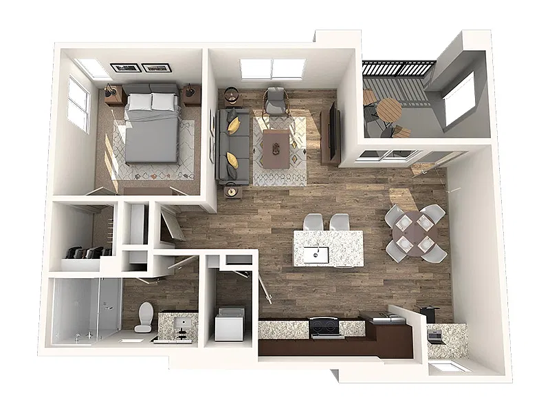 Floor plan Loft-726P