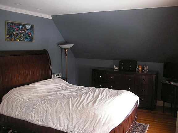 Master bedroom with walk-in closet