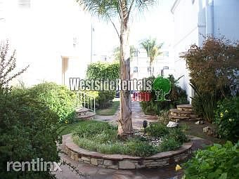 Planter in the middle of courtyard