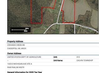 Crooked Creek Rd, Cassopolis, MI 49031
