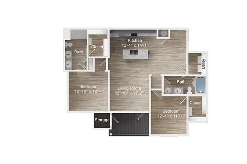 Floor plan Byron