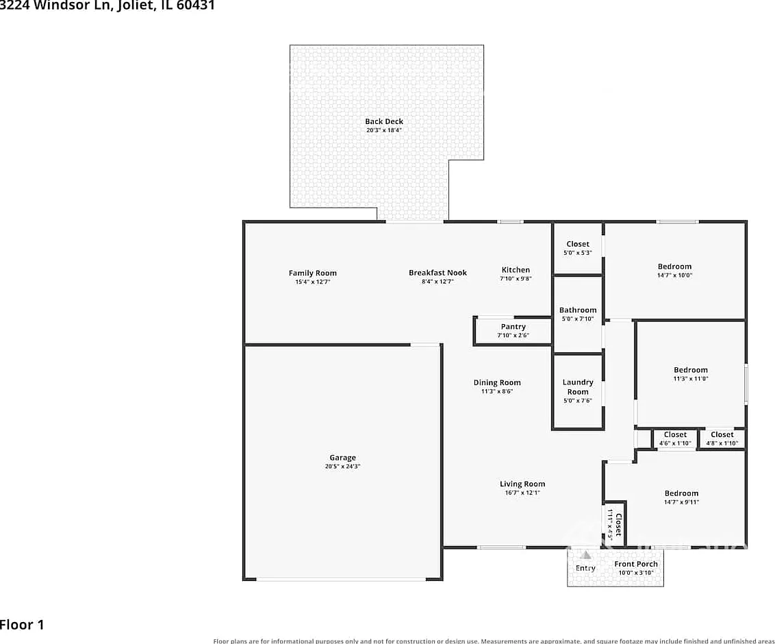 3224 Windsor Ln Joliet, IL 60431 — Photo 2