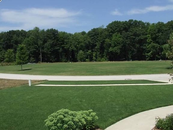 view out the front door.