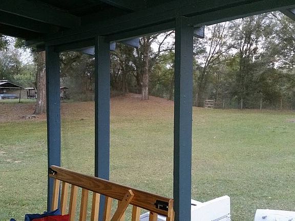 View from back porch 