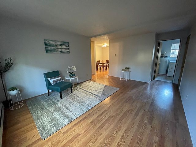 Staged photo from similar unit floorplan